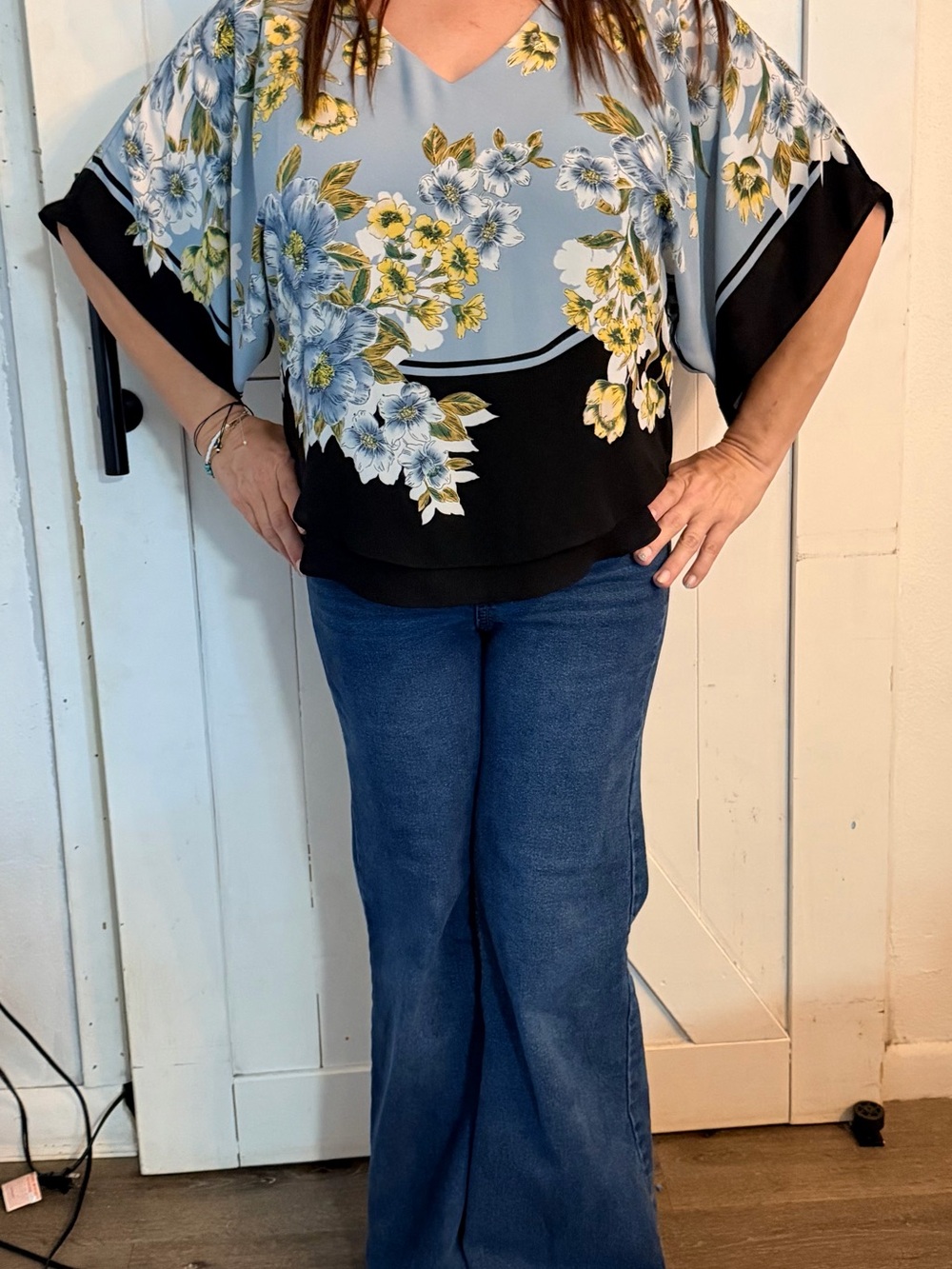 White House Black Market Women's blouse Sz M